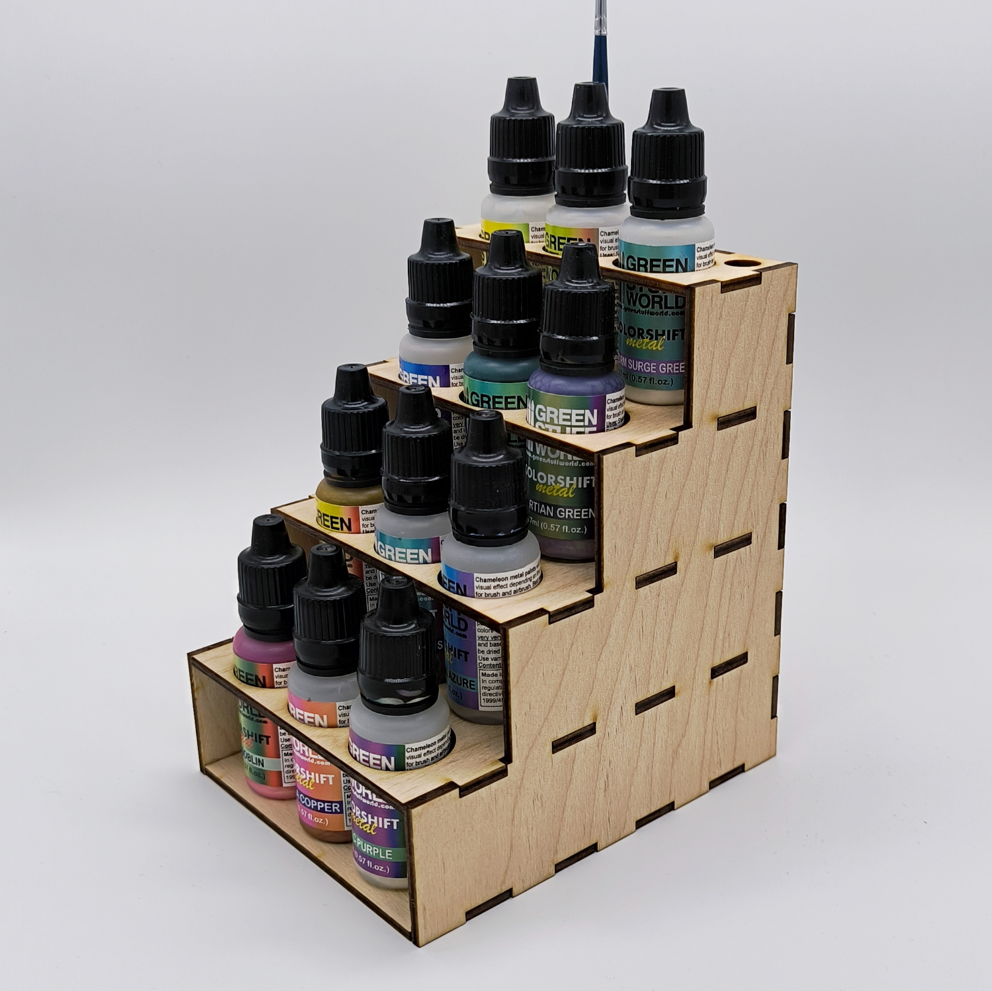 Stojak na farby modelarskie Vallejo 12 szt - obrazek 2